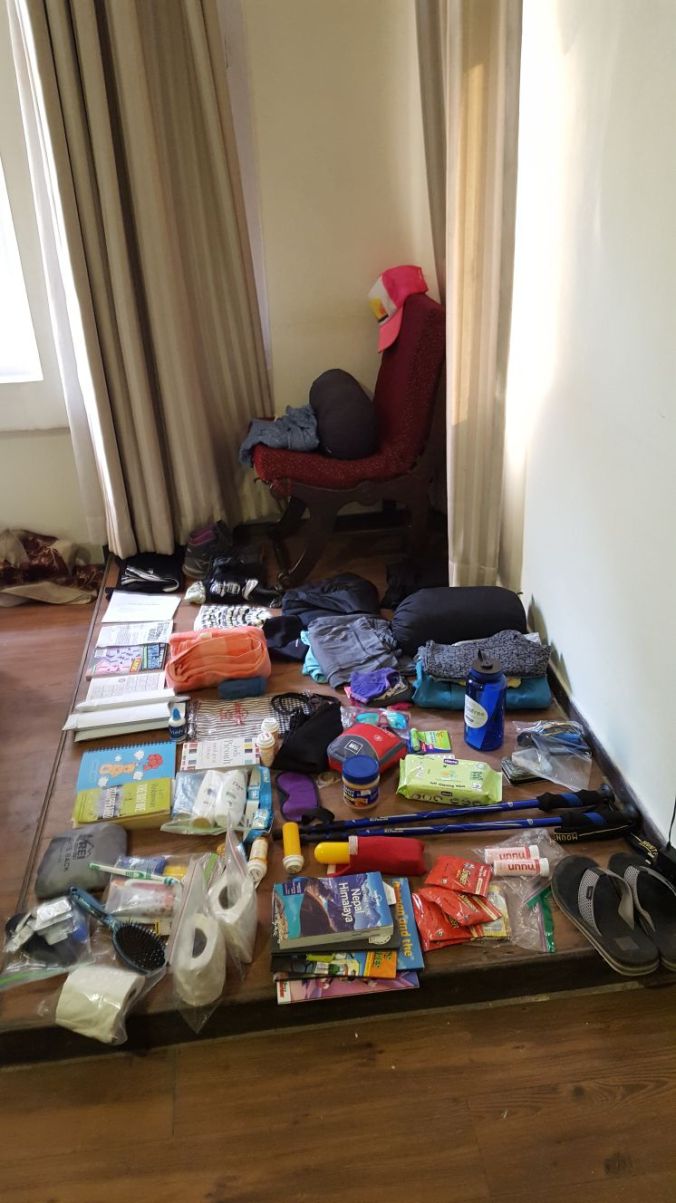 Kathmandu - Packing